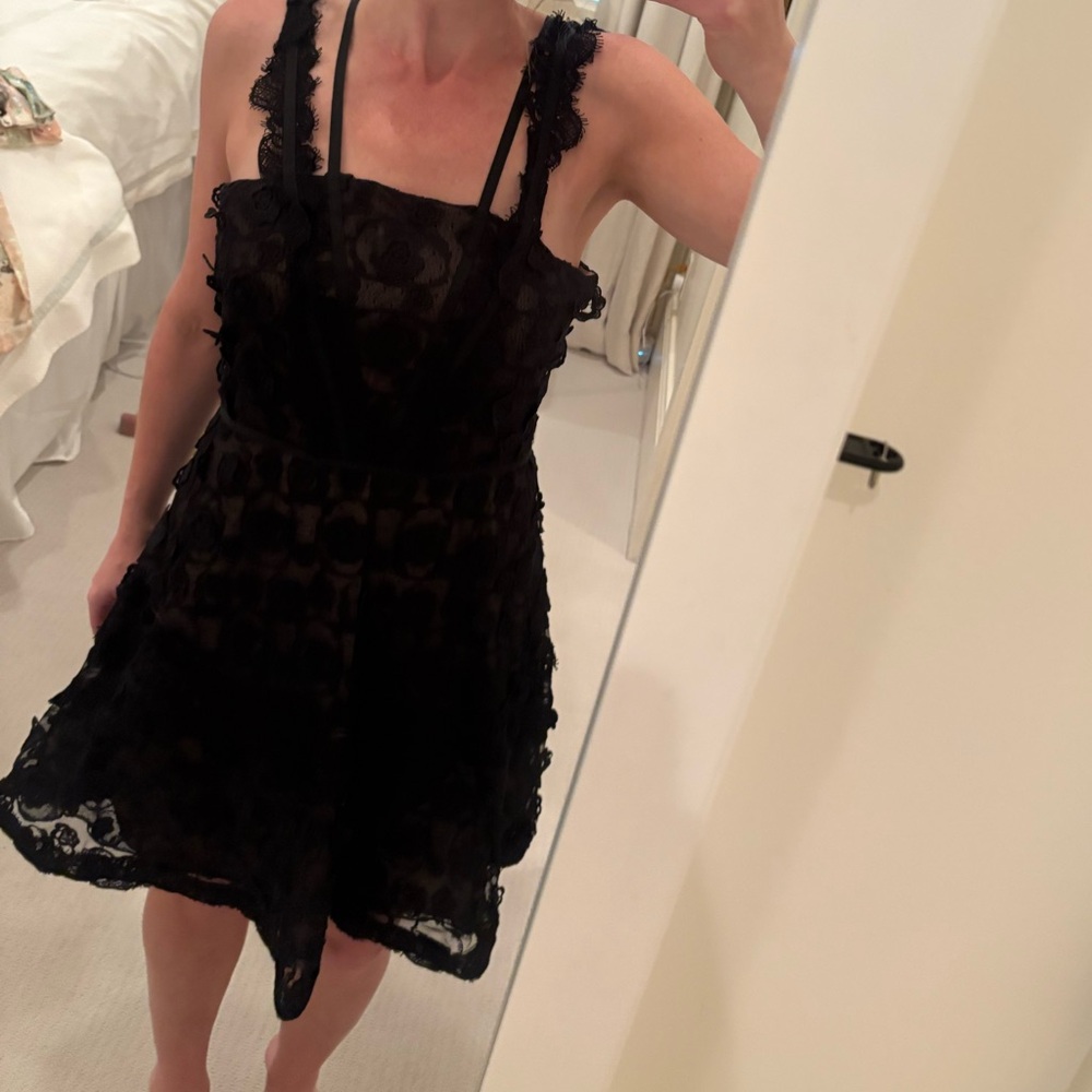 Alexis Black Lace Dress